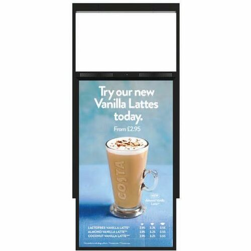 AllSee UDS55HD8B 55" LCD Digital Signage Display - 1920 x 1080 - 3500 cd/m² - 1080pWireless LAN - Android 7.1 Nougat - Black