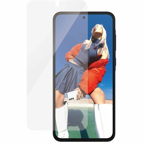 PanzerGlass Glas Displayschutz für Samsung Galaxy A55 5G - Transparent - für Widescreen Super AMOLED Smartphone - Stoßfest