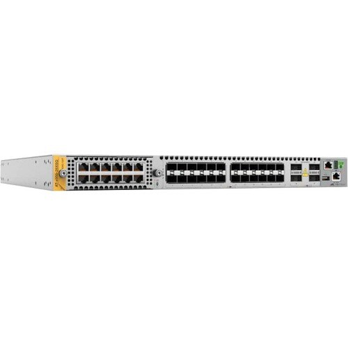 Commutateur de niveau 3 Allied Telesis x950 x950-28XSQ Gérable - 10 Gigabit Ethernet, 100 Gigabit Ethernet - 10GBase-X, 10