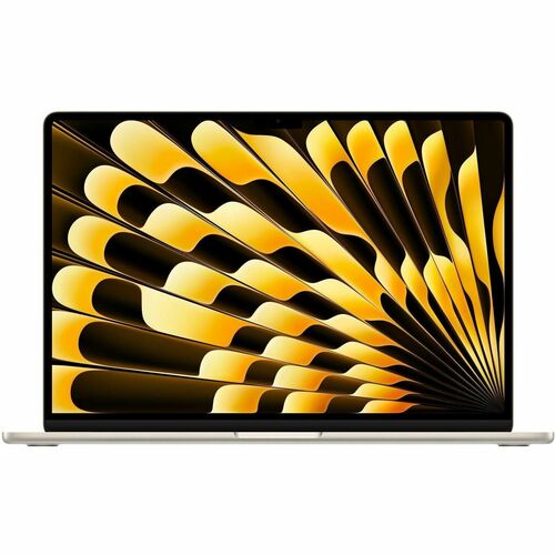 Apple MacBook Air MC7W4HN/A 34.54 cm (13.60") Notebook - Apple M2 - 16 GB - 256 GB SSD - English (US) Keyboard - Starlight