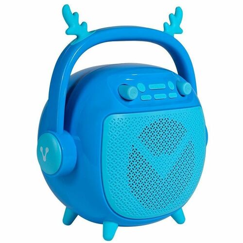 Vorago BSP-205 Pórtatil Bluetooth Sistema de Altavoces - 10W RMS - Azul - Batería Recargable - 1