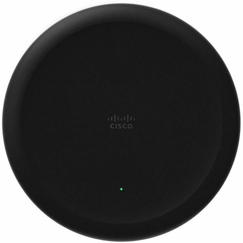 Cisco Wired Microphone for Meeting Room, Boardroom - Carbon Black - 120 Hz to 20 kHz - Directional - Ceiling Mount, Bounda