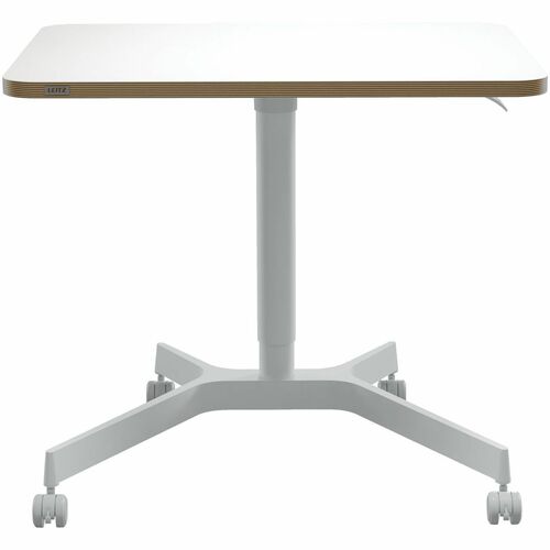 Leitz ERGO Sit-stand Desk - Height Adjustable - 750 mm Height x 600 mm Width x 800 mm Depth - Laptop, Keyboard, Mouse, Mee