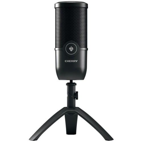 MikrofonCHERRY UM 3.0 - Kabelgebunden - Schwarz - Kardioide - 2,50 m - USB 2.0 - An Ständer montierbar - 20 Hz bis 20 kHz