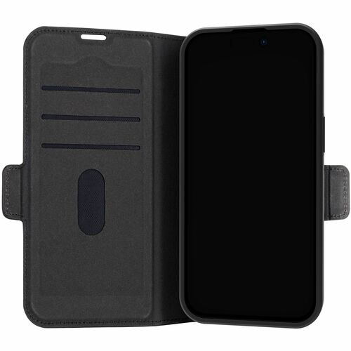 dbramante1928 ApS Carrying Case (Folio) Apple iPhone 15 Smartphone - Black - Impact Resistant - Polyurethane, Plastic Body