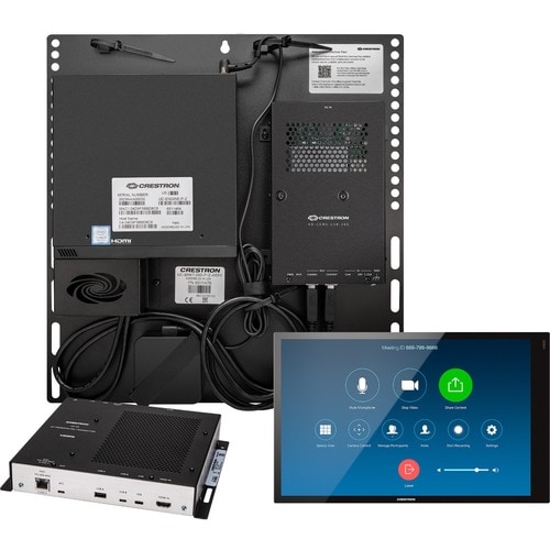 Crestron UC-CX100-Z-WM Videokonferenzsystem-Integratorkit - Plastik, Metall - Schwarz