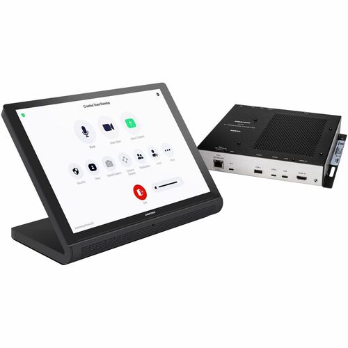 Crestron Flex UC-CX100-PRO-Z Videokonferenzausrüstung - Schwarz - für Meeting-Raum, Videokonferenzen, Audiokonferenzen, Un