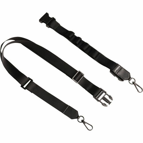 OtterBox Adjustable Crossbody Strap - Anchor Attachment - Black - Nylon, Metal, Polyurethane, Plastic
