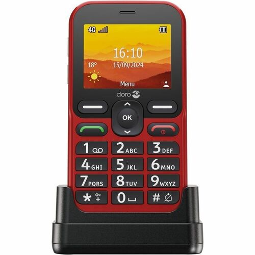 Téléphone portable standard Doro Leva L10 DFC-0600 128 Mo - Écran - Écran 6,1 cm (2,4") TFT 240 x 320 - Cortex A7Single-Co