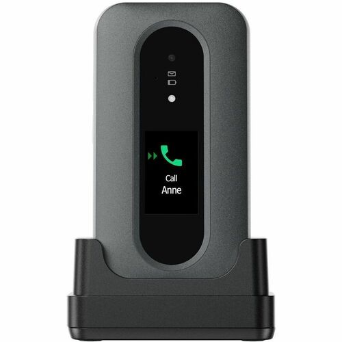 Téléphone portable standard Doro Leva L30 - 4G - Graphite, Blanc - Flip - Sans SIM