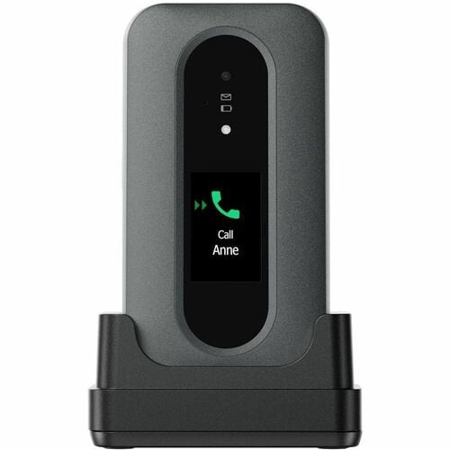 Téléphone portable standard Doro Leva L30 - 4G - Graphite, Blanc - Flip - Sans SIM