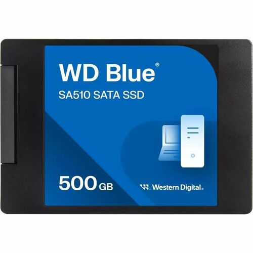 WD Blue Solid State-Laufwerk - 2,5" Intern - 500 GB - SATA - 200 TB TBW