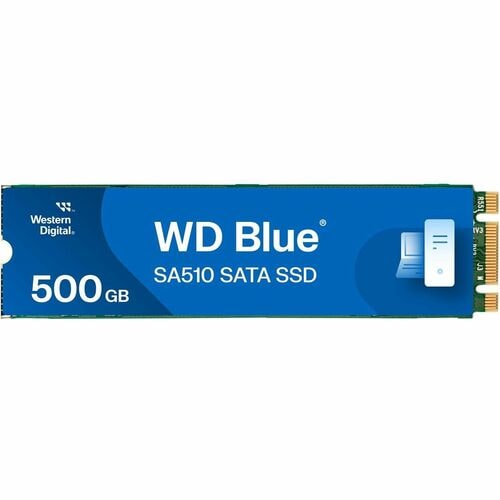 WD Blue SA510 WDS500G3B0B-00AXS0 500 GB Solid State Drive - M.2 2280 - SATA - 200 TB TBW