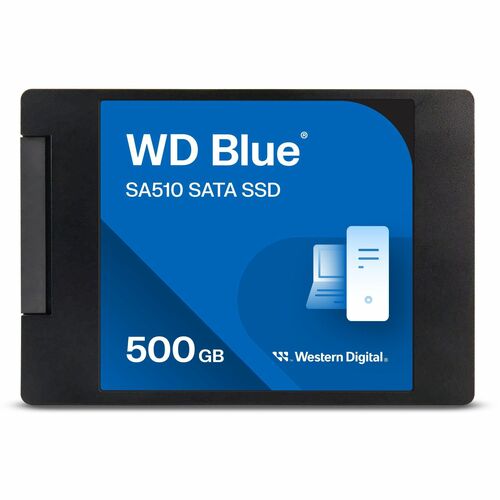 WD Blue SA510 WDS500G3B0A 500 GB Solid State Drive - 2.5" Internal - SATA - 200 TB TBW
