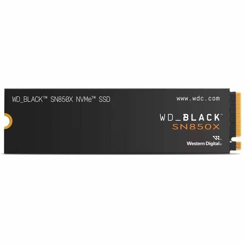WD Black SN850X WDS100T2X0E 1 TB Unidade de estado sólido - M.2 2280 Interno - PCI Express NVMe (PCI Express NVMe 4.0 x4) 