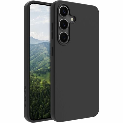 dbramante1928 ApS Case for Samsung Galaxy S25 Smartphone - Black - Bulk - Impact Resistant - Plastic - Wireless Charging C