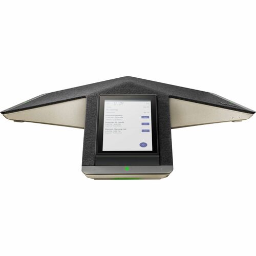 Poly Trio C60 IP Conference Station - Corded/Cordless - Bluetooth, Wi-Fi - 5 Multiple Conferencing - Tabletop - Black - 3 