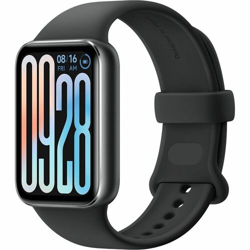 Xiaomi Smart Band 9 Pro BHR8710GL Smart Watch - Obsidian Black Body Color - 2.5D Reinforced Glass Body Material - Fiber Re