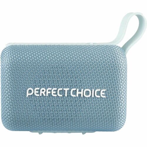 Perfect Choice Sugary Pórtatil Bluetooth Sistema de Altavoces - 10W RMS - Azul - Batería Recargable - USB - 1