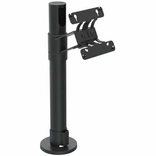 SpacePole SpacePole Arc Pole Mount for POS Display, Peripheral Device, Payment Terminal, Scanner, Printer - White - 27.9 c