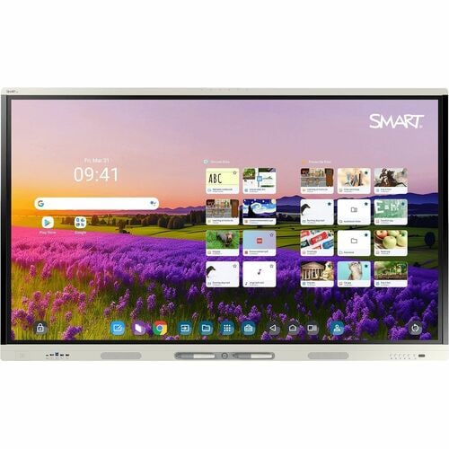 SMART Board MX065-V5 1651 mm 4K UHD LCD Collaboration Display - 8 GB DDR4 SDRAM - HyPr Touch Technology - Touchscreen - 16