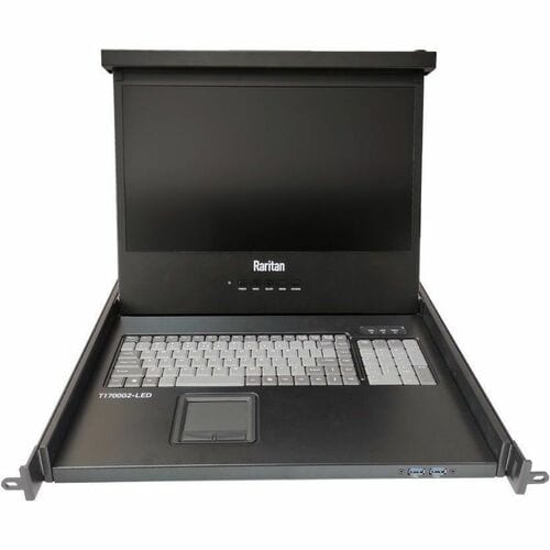 Raritan T1700G2-LED LCD Rack Console - 17.3" LED - Full HD - 1920 x 1080 - 16:9USBHDMIDVIVGA - Keyboard - TouchPad, Mouse 