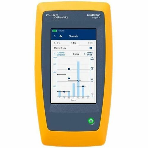 Fluke LinkIQ LIQ-DUO Testing Device - Cable Testing, Wireless Connectivity Testing, Network Testing, Network Troubleshoot,