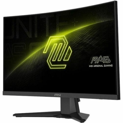MSI MAG 244CDE 24" Class Full HD Curved Screen Gaming LCD Monitor - 16:9 - Black - 59.9 cm (23.6") Viewable - Vertical Ali