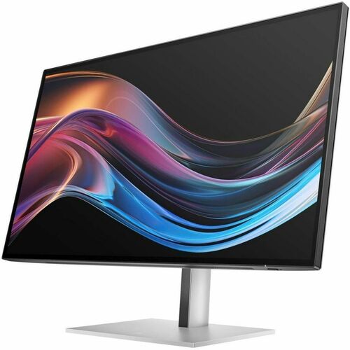 HP 727pk 27" Class 4K UHD LED Monitor - 16:9 - Black, Silver - 68.6 cm (27") Viewable - In-plane Switching (IPS) Black Tec