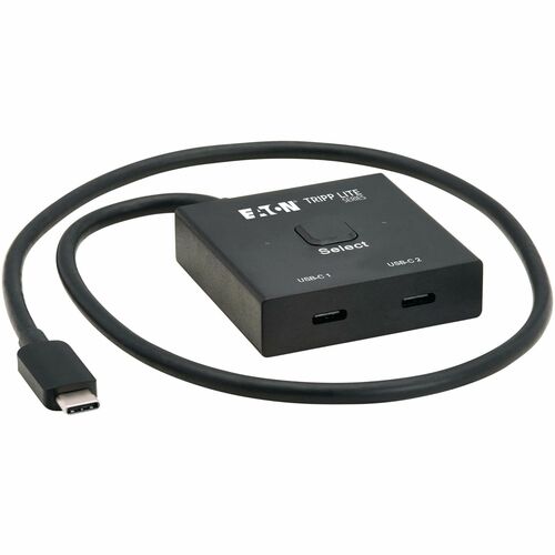 Eaton Tripp Lite Series 2x1 Bi-Directional USB-C Switch - 8K 60 Hz Video, HDCP Passthrough, USB 3.2 Gen 2, 100W PD Chargin