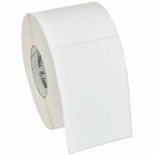 Etichetta codice a barre Zebra Z-Essentials 500D - 101,60 mm Larghezza x 152,40 mm Lunghezza - Acrilico permanente Adesivo