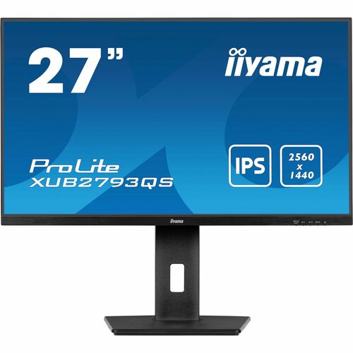 iiyama ProLite XUB2793QS-B7 27 Zoll Class WQHD LED-Monitor - 16:9 Format - Mattschwarz - 68,6 cm (27 Zoll) Viewable - IPS-