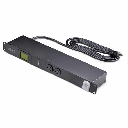 12-OUTLET HORIZONTAL RACK MOUNT PDU - 1U POWER DISTRIBUTION TAA