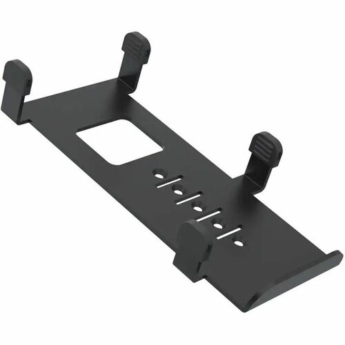 SpacePole MultiGrip Mounting Plate for Payment Terminal - Black - Metal, Steel - 1 / Box