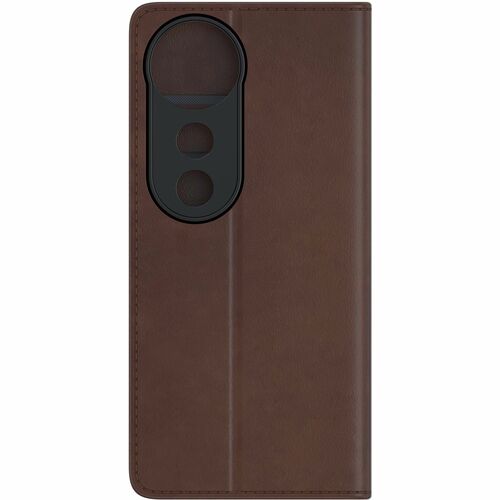 Vivo Carrying Case (Flip) Vivo V40 Smartphone - Brown - Polyurethane, Thermoplastic Polyurethane (TPU) Body