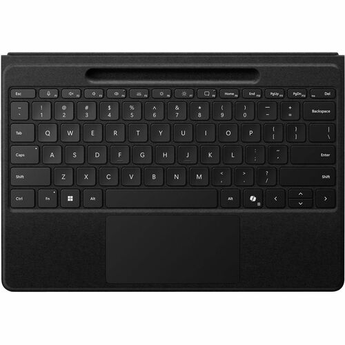 Microsoft Surface Pro Flex Keyboard - Wireless Connectivity - TouchPad - English - QWERTY Layout - Black - Mechanical Keys