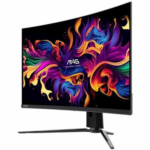 MSI MAG 321CUP QD-OLED 32" Class 4K UHD Curved Screen Rugged Gaming OLED Monitor - 16:9 - Black - 31.5" Viewable - Quantum