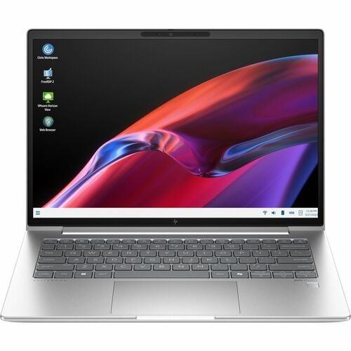 HP Elite mt645 G8 14" Thin Client Notebook - WUXGA - AMD Ryzen 5 7535U - 8 GB - 256 GB SSD - Pike Silver - AMD Chip - 1920