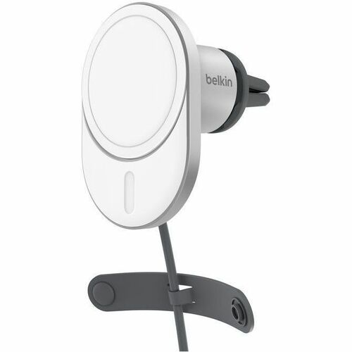 Belkin BoostCharge Pro Induktionsladegerät - Grau - für Qi2-fähiges Gerät, iPhone - Eingangsstecker: USB - MagSafe-Technol