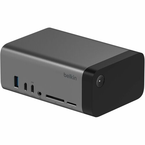 Belkin Connect USB-Typ C Docking Station für Monitor, Speicherkartenleser - Ladefunktion - Speicherkartenleser - SD, micro