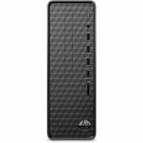 HP Slim S01-pF3000 S01-pF3077in Desktop Computer - Intel Core i3 13th Gen i3-13100 - 8 GB - 512 GB SSD - Slim PC - Dark Bl