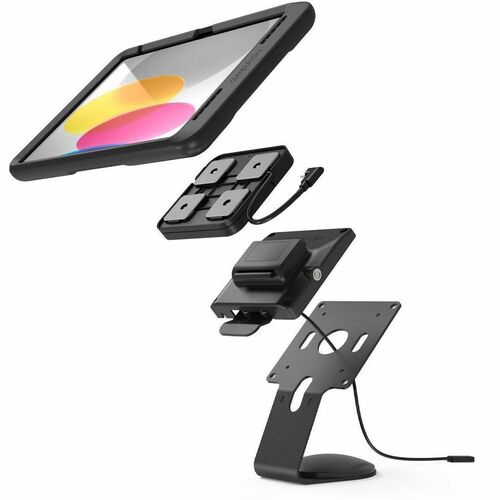 Compulocks Wall Mount for iPad (10th Generation) - Black - 27.7 cm (10.9") Screen Support - VESA Mount Compatible