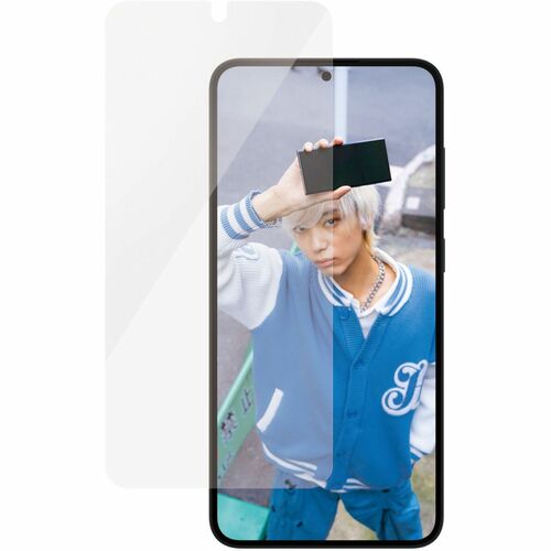 PanzerGlass Glass Screen Protector for Galaxy S25+ - Transparent - For Widescreen AMOLED Smartphone - Grease Resistant, Wa