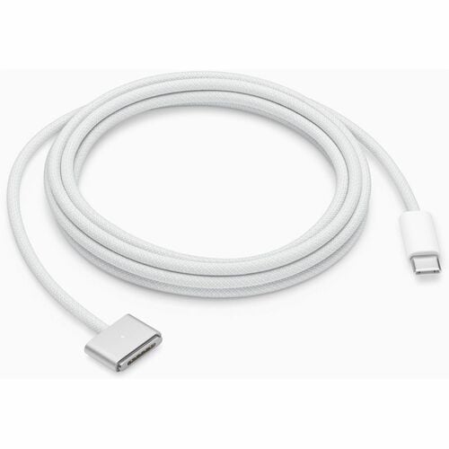 Apple USB-C to MagSafe 3 Cable (2m) - Silver - 6.6 ft (2 m) MagSafe 3/USB-C Data Transfer Cable for MacBook Air, MacBook P