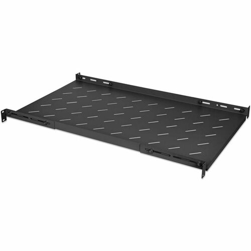 Intellinet 1U Montable en bastidor Rack para Bastidor - Negro - 20kg Capacidad máxima de peso