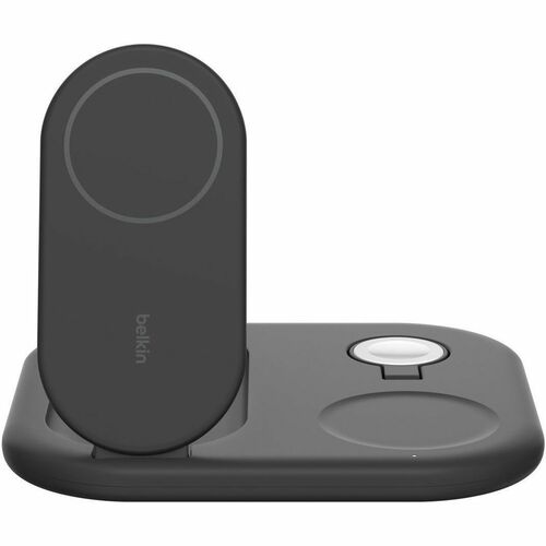 Belkin BoostCharge Induction Charger - Black - For iPhone - Input connectors: USB - Magnetic, Foldable