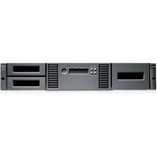 HPE MSL2024 Tape Library 1x MSL LTO-8 SAS Drive 15x LTO-8 30TB Data Cartridges - 1 x Drive/24 x Slot - LTO-8 - 30 TB (Nati