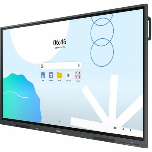 Samsung WA65D 1651 mm 4K UHD LCD Collaboration Display - Infrared (IrDA) - Touchscreen - 3840 x 2160 - 400 cd/m² - 1,200:1
