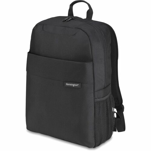 Kensington Simply Portable Lite Carrying Case (Backpack) for 35.6 cm (14") to 40.6 cm (16") Notebook - Black - Water Resis