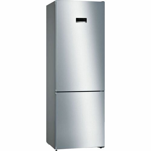 Congelatore/Freezer Bosch KGN49XLEA 438 L - Installazione libera - Acciaio inox - Reversibile - 3 x Cassetto/i freezer - 3